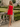 One Shoulder Ruffle Backless Lace Up Mini Sheath Prom Dress in Red