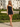 One Shoulder Backless Ruffle Hem Mini Sheath Prom Dress in Black