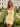 Sparkly Scoop Neck Pleated Backless Lace Up Mini Sheath Prom Dress in Yellow