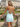 Sparkly Scoop Neck Pleated Backless Lace Up Mini Sheath Prom Dress in Baby Blue