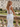 Sweetheart Neck Ruffle Backless Lace Up Long Sheath Prom Dress in Blue Floral