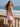 Scoop Neck Bodice Lace Up With Drop Mini Sheath Hoco Dress in Pink