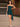 Strapless Pleated Mini Prom Dress With Waist Drop - Teal