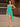 Strapless Pleated Mini Prom Dress With Waist Drop - Turquoise