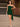 Strapless Pleated Mini Prom Dress With Waist Drop - Dark Green