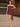 Strapless Pleated Mini Prom Dress With Waist Drop - Desert Rose