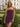 Strapless Ruffle Lace Up Mini Sheath Prom Dress in Grape