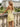 Strapless Ruffle Lace Up Mini Sheath Prom Dress in Yellow