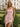 Strapless Ruffle Lace Up Mini Sheath Prom Dress in Pink