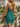Strapless Lace Up Mini Sheath Prom Dress in Dark Green