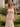 Strapless Chiffon Floral Long Sheath Prom Dress With Shawl in Blush Pink Floral