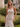 Strapless Chiffon Floral Long Sheath Prom Dress With Shawl in White Floral