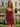 V-Neck Pleated Lace Up Mini Sheath Prom Dress in Burgundy