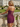 V-Neck Pleated Lace Up Mini Sheath Prom Dress in Grape