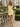 V-Neck Pleated Lace Up Mini Sheath Prom Dress in Yellow