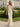 V-Neck Hot Fix Backless Ruffle Hem Long Sheath Prom Dress in White