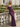 Backless V-Neck Lace Up Ruffle Sheath Long Prom Dress in Grape