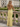 Backless V-Neck Lace Up Ruffle Sheath Long Prom Dress in Yellow