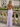 Backless V-Neck Lace Up Ruffle Sheath Long Prom Dress in Lavender