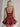 Sparkly Sequin Tank Bubble Ball Gown Mini Prom Dress in Burgundy
