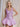 Sparkly Sequin Tank Bubble Ball Gown Mini Prom Dress in Lilac