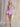 Sparkly Sequin Tank Bubble Ball Gown Mini Prom Dress in Lilac