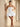 Strapless Sparkly Lace Up Mini Sequin Bubble Dress in White