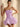 Strapless Sparkly Lace Up Mini Sequin Bubble Dress in Lilac