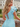 One Shoulder Taffeta Pleated Ruffle Lace Up Mini Sheath Prom Dress in Baby Blue