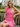 One Shoulder Taffeta Pleated Ruffle Lace Up Mini Sheath Prom Dress in Hot Pink
