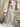 Lace Embroidery Cut Out Ball Gown Prom Dress With Pocket - Light Grey