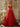 Lace Embroidery Cut Out Ball Gown Prom Dress With Pocket - Red