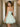 Lace Strapless Bodice Pretty Mini Ball Gown Dress in Mint Green