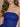 Lace Strapless Bodice Pretty Mini Ball Gown Dress in Royal Blue