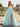 Bodice Layered Ball Gown Prom Dress With Slit in Baby Blue