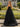 Bodice Layered Ball Gown Prom Dress With Slit in Black