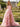 Bodice Layered Ball Gown Prom Dress With Slit in Pink