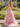 Bodice Layered Ball Gown Prom Dress With Slit in Pink