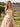 Bodice Layered Ball Gown Prom Dress With Slit in Champagne