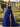 Bodice Layered Ball Gown Prom Dress With Slit in Royal Blue
