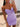 Lace Embroidery Sheer Bodice Mini Prom Dress - Lilac