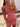 Lace Embroidery Sheer Bodice Mini Prom Dress - Coral