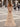 Embroidery Illusion Ruffle Bodice Long Mermaid Prom Dress - Champagne