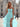 Bow Front Lace Illusion Floral Long Mermaid Prom Dress With Drop - Baby Blue