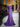 Off Shoulder Trumpet Long Evening Dress - Purple