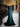 Off Shoulder Trumpet Long Evening Dress - Peacock Blue