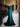 Off Shoulder Trumpet Long Evening Dress - Dark Green