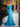 Off Shoulder Trumpet Long Evening Dress - Blue