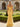 Off Shoulder Trumpet Long Evening Dress - Yellow