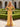 Off Shoulder Trumpet Long Evening Dress - Yellow